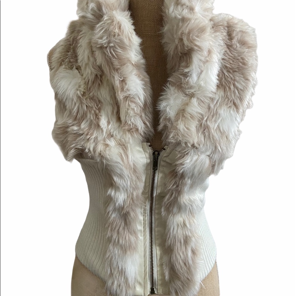 💝Faux fur Sleeveless Jacket 💝